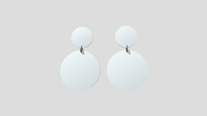 3D Sketchbook 10 - Earrings 3D Model