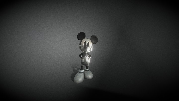 Suicide Mouse 3D Model