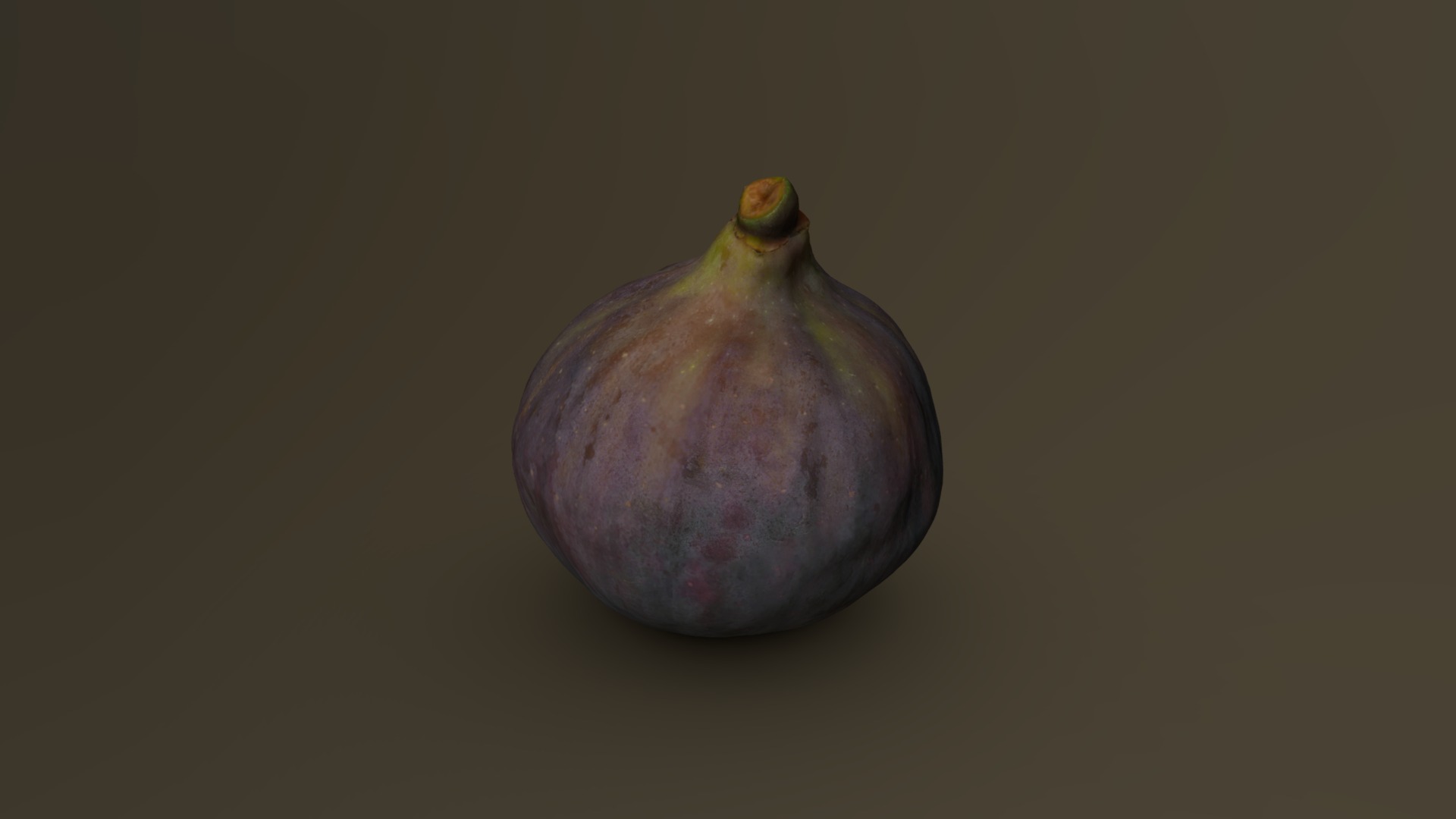3D model Black Fig 14 - This is a 3D model of the Black Fig 14. The 3D model is about a green and red pear.