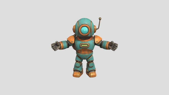 Roboto Adventure 3D Model