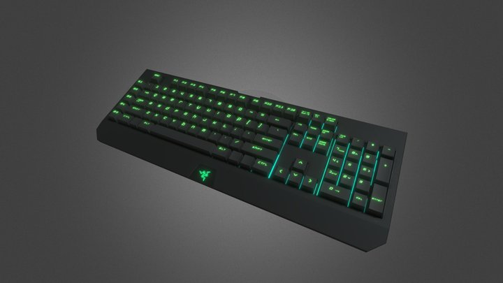 RAZER BlackWidow Chroma – Modelo 3D gratuito STL