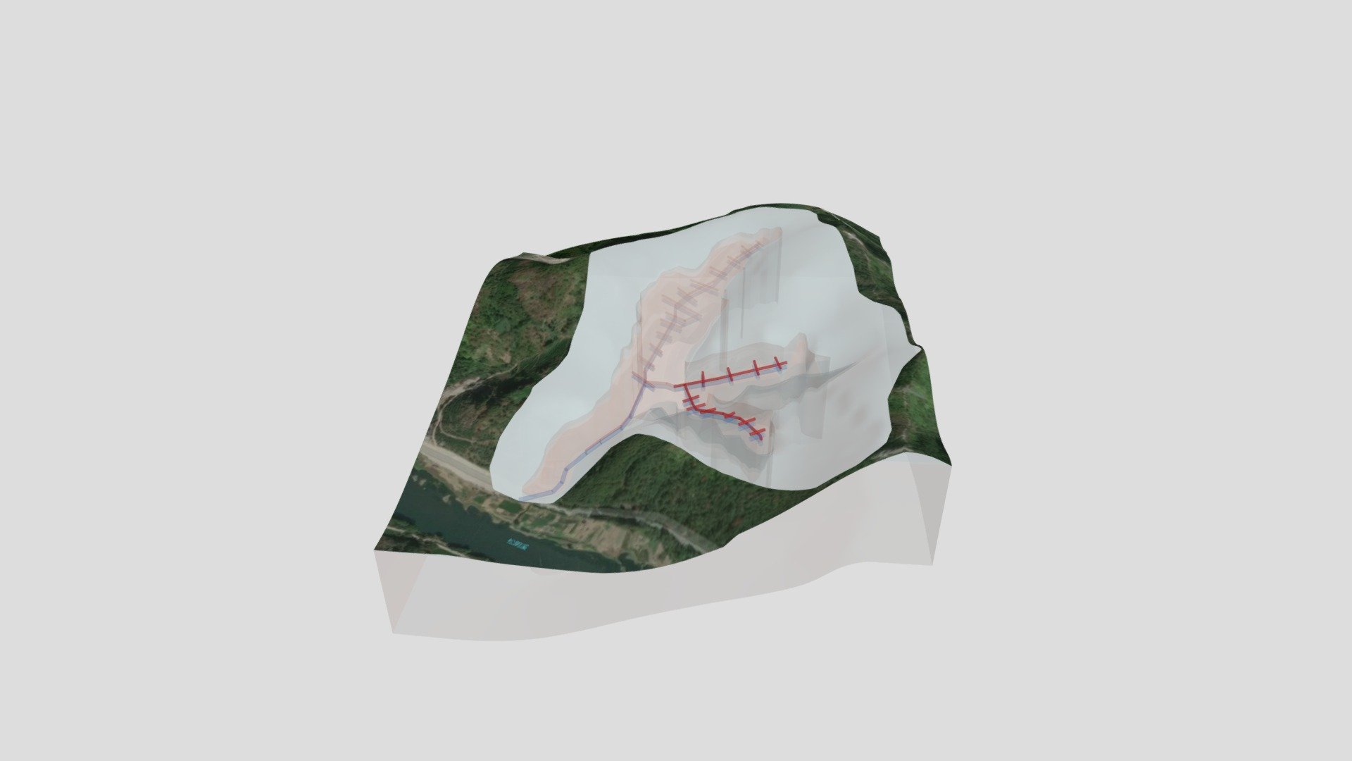 松阳县垃圾填埋场-地下管网