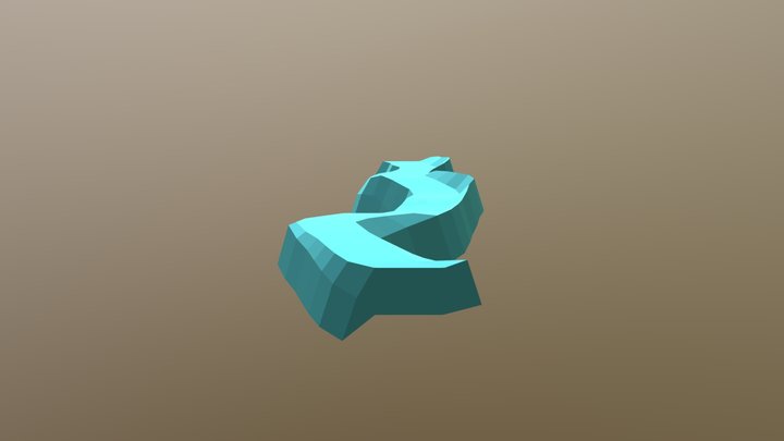 Simple ice floor 3D Model