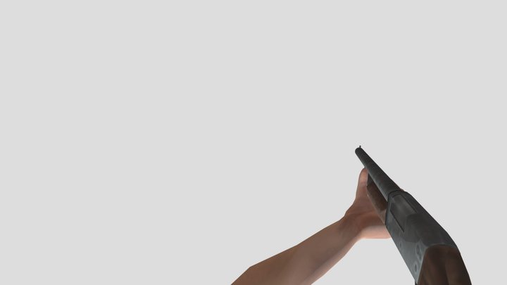 Brazo_Escopeta 3D Model