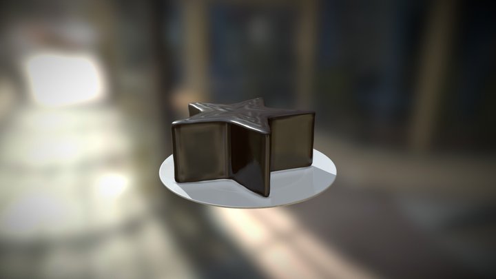 Cake Star 3 3D Model