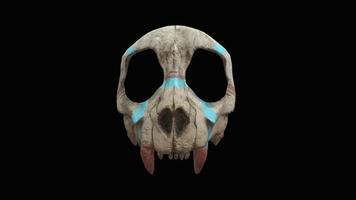 STYLIZED SKULL 3D Model