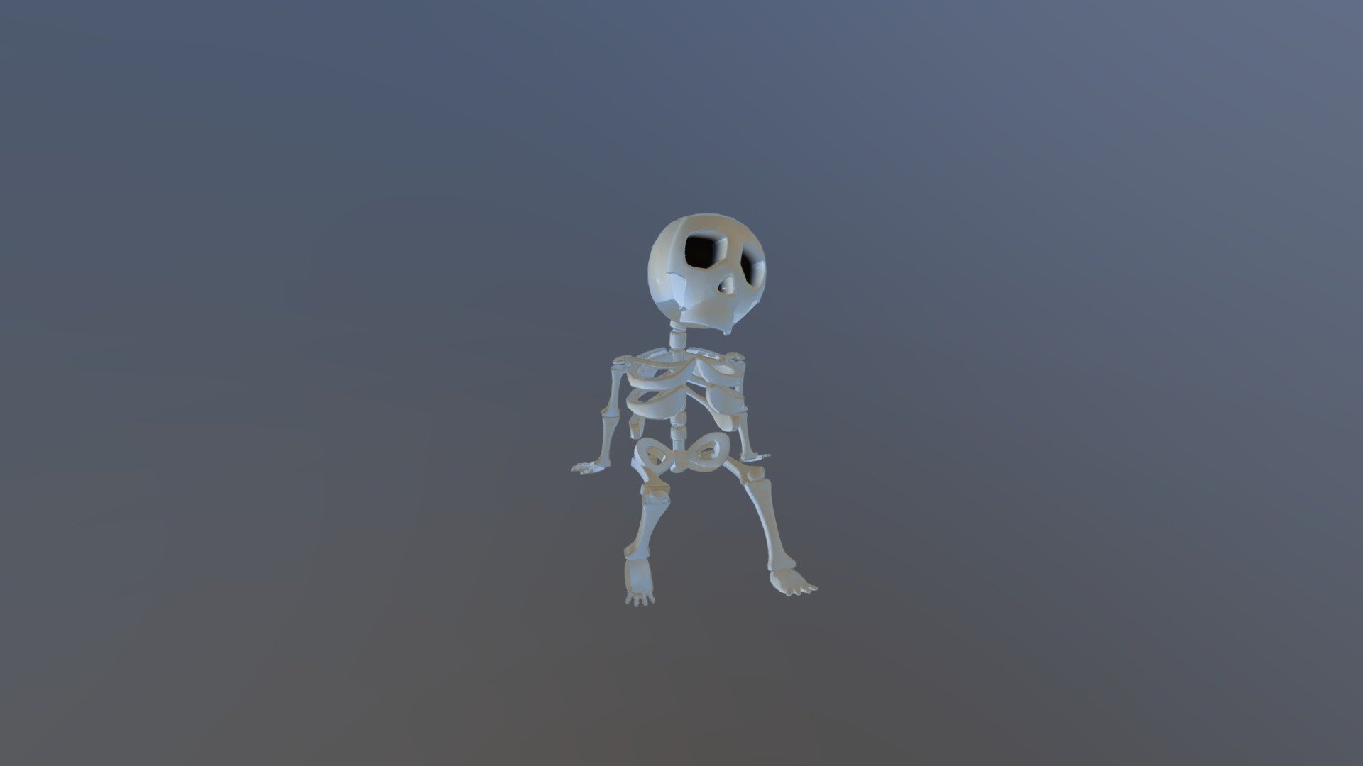 Sitting Skeleton Anim