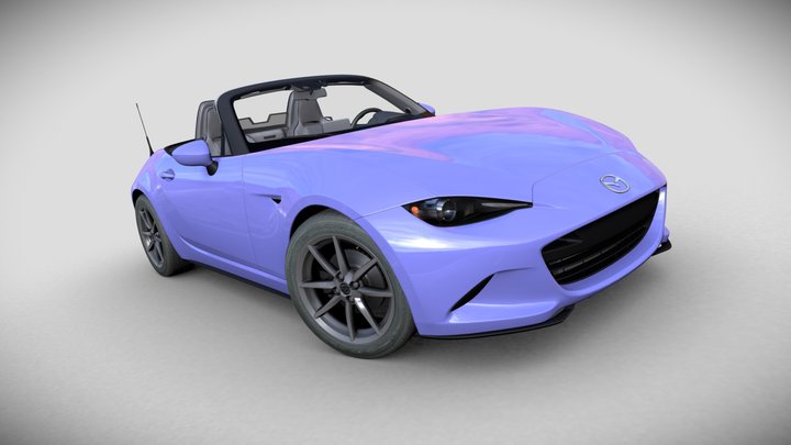mazda_mx-5_gltf 3D Model