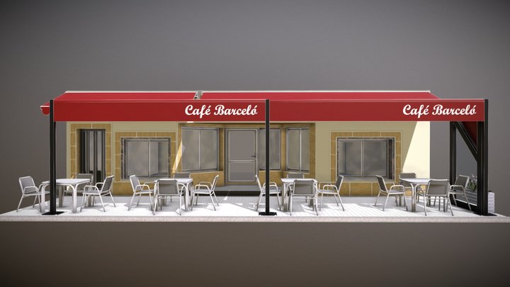 TERRAZA BAR 3D Model