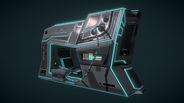 SIM Station 0I-MIXXU 3D Model