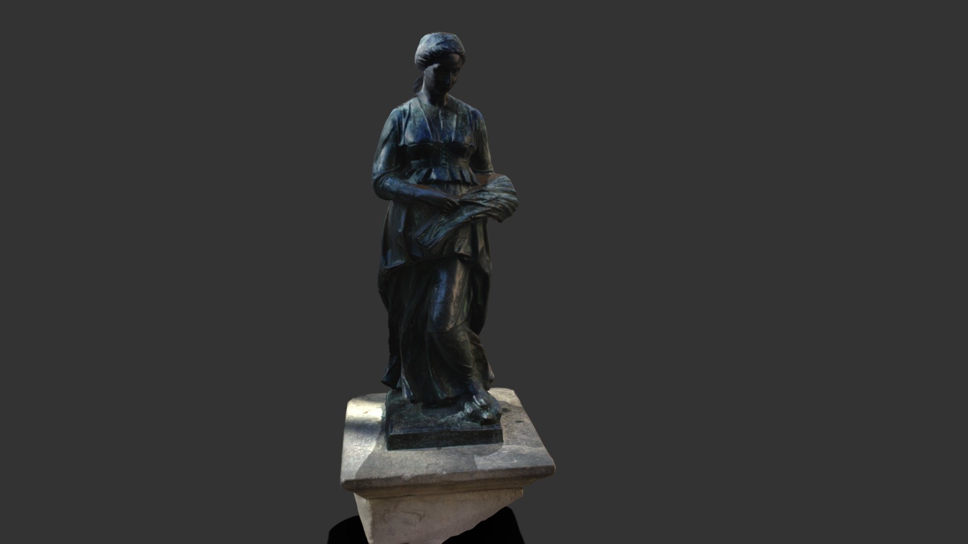 Rut. Sculpture. Pl. de la Virreina. Barcelona.