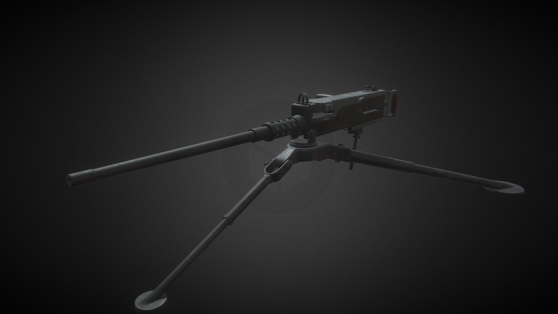 Browning m2 - Download Free 3D model by Sergei3D [c4cbe44] - Sketchfab
