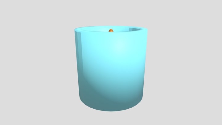 Candle 3D Model