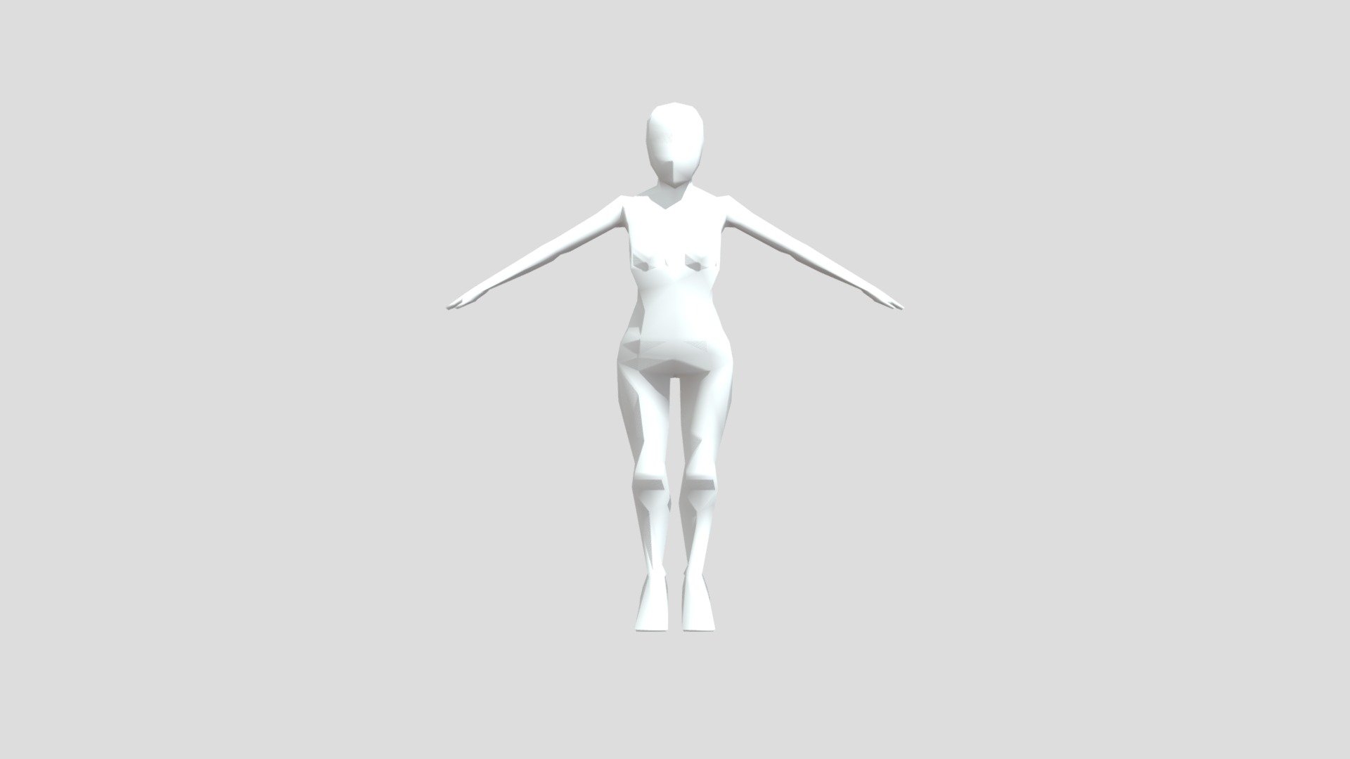 Low poly Base Mesh - Download Free 3D model by Jefferson (@Jeffers0n22 ...