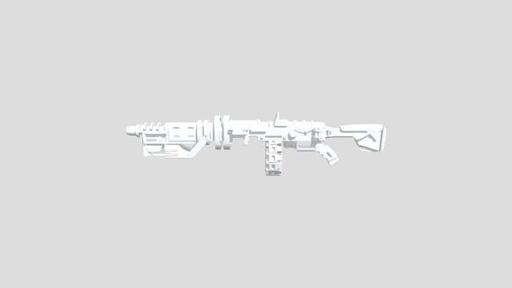 Gun2 3D Model