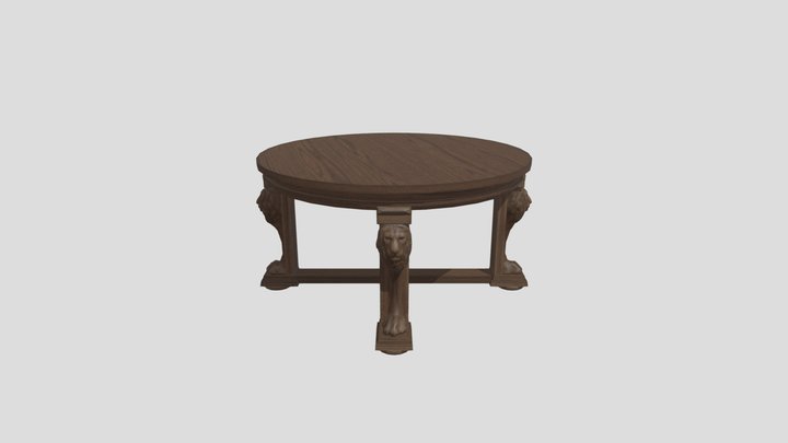 Test-Table 3D Model