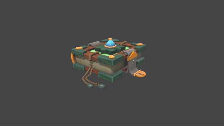 Final Book Model 3D Model