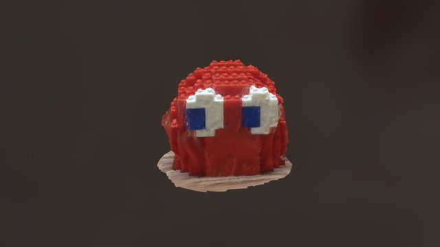 Pacman Ghost 3D Model