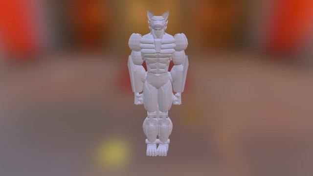 Reynard City's Mega Fox 3D Model