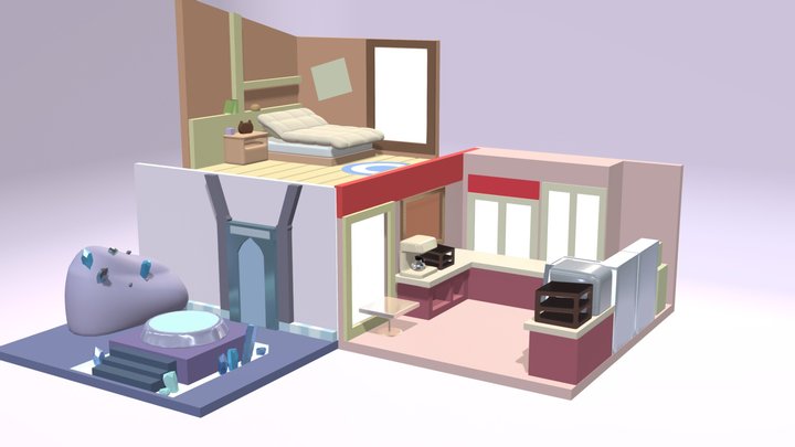 Steven Universe Background 3D Model