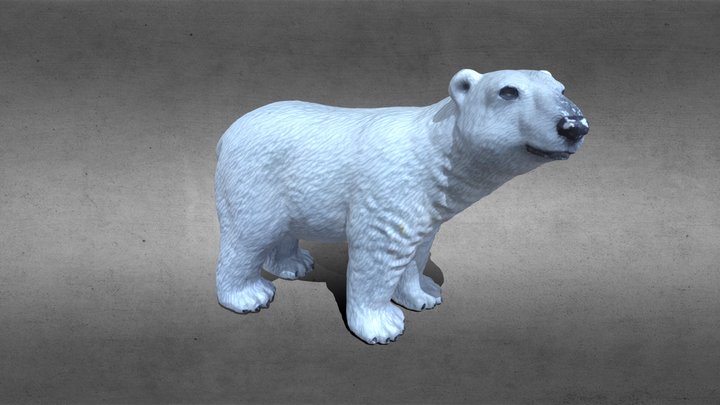 Toy Icebear 3D Model