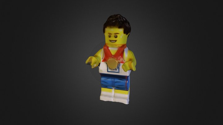 LEGO Athlete 3D Model