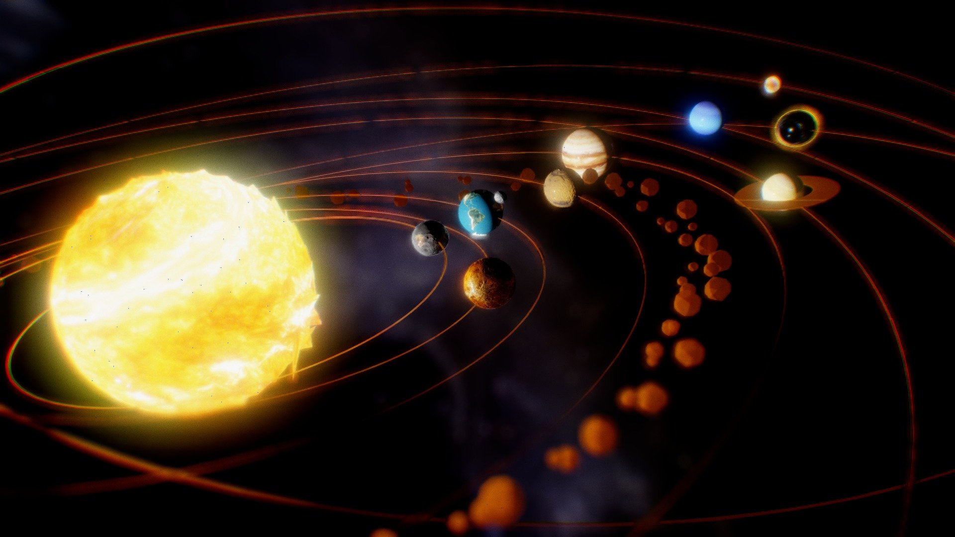 Solar System Custom - Download Free 3D model by Alberto Benítez ...