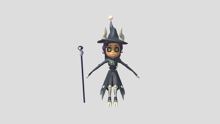 Titan Luz Noceda from The Owl House 3D Model