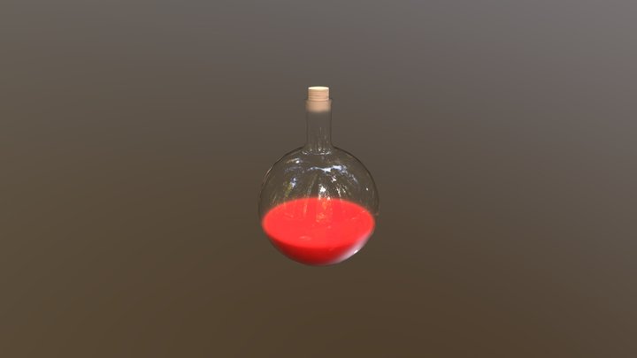 Potion 3D Model 01 3D Model
