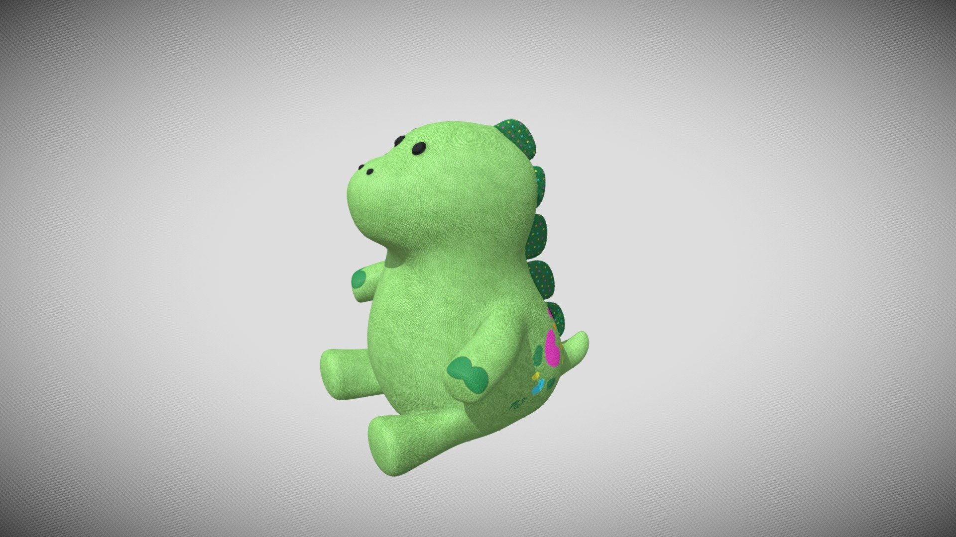 Pickles The Dinosaur Fan Art Download Free 3D model by Gregory Allen