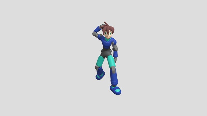 Megaman legends 3D Model