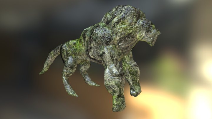 Lion 3D Model