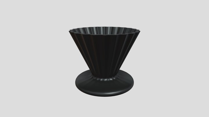 Ceramic V60 Dripper CD600-10A 3D Model