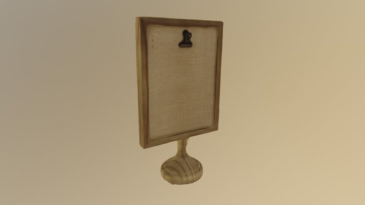 Picture Board 3D Model