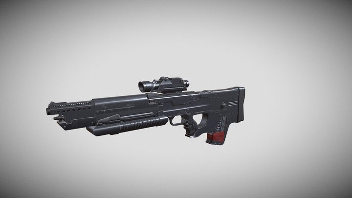 Gun_model 3D Model