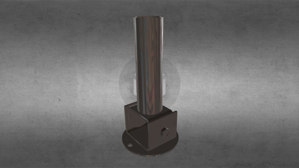 12-011 Стойка лестницы шарнирная - 3D model by kseniya [c4e1461 ...