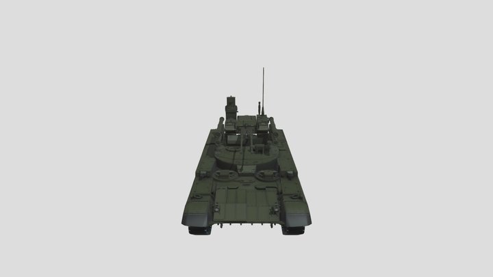 BMPT Terminator of Russian army 3D Model