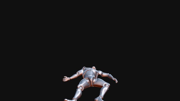 Anim_UE4_ GettingUp_UP 3D Model