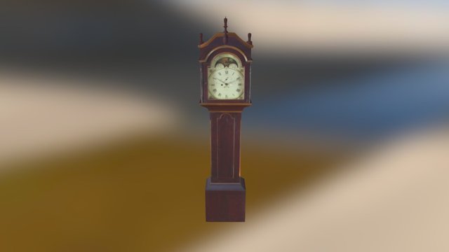 Eski Saat - Old Clock 3D Model