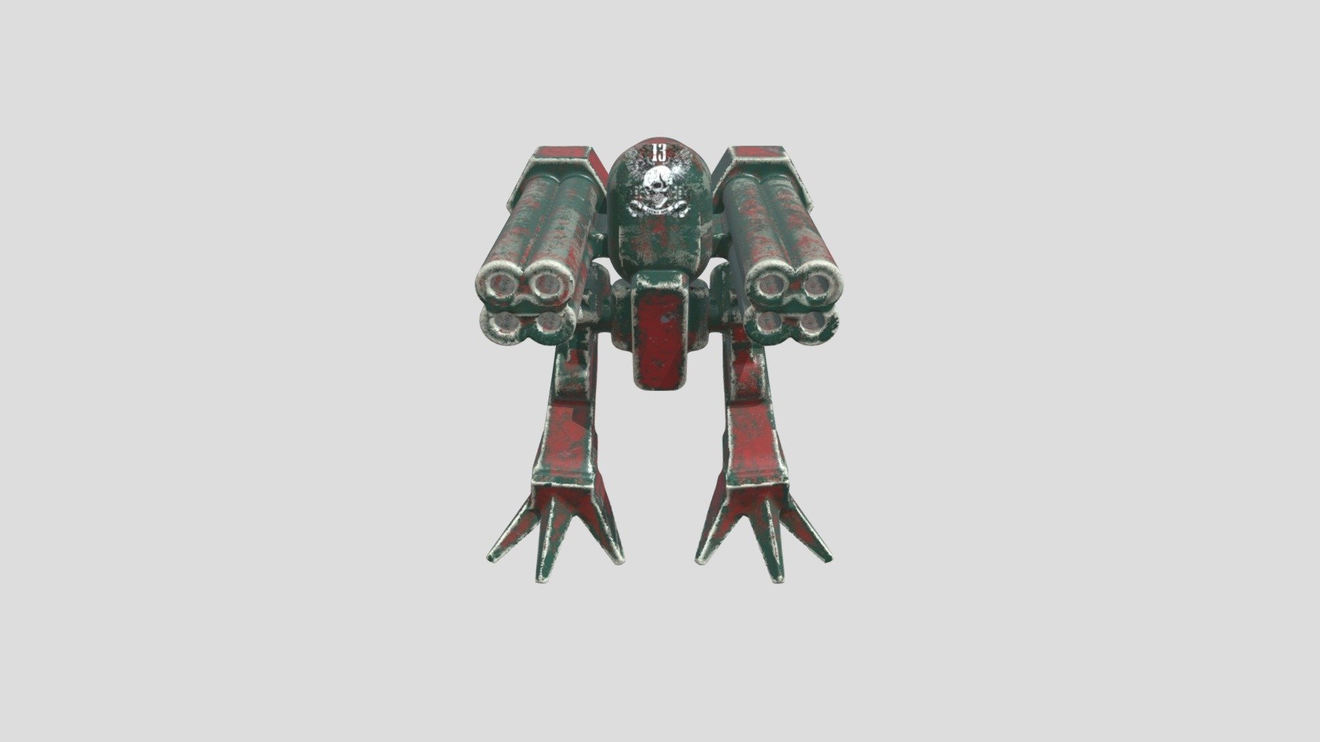 Robot — Sketchfab embed 3D viewer