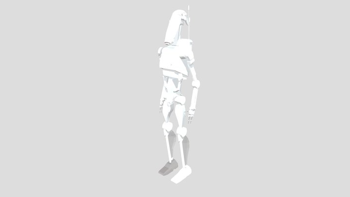 B1 Droid 3D Model