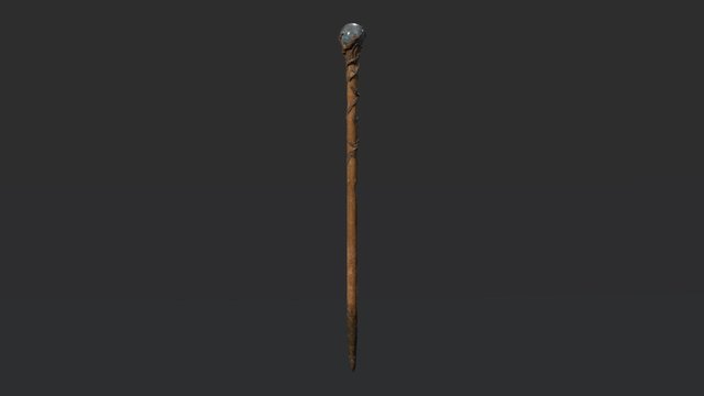 Wizard_Staff 3D Model