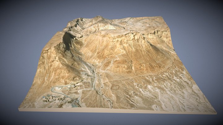 Masada 3D Model