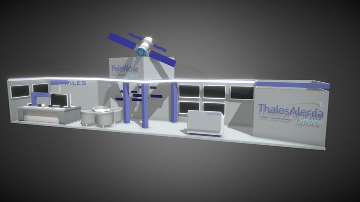 Thales Alenia 3D Model