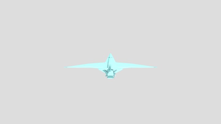 KRAKALAKA Airplane 3D Model