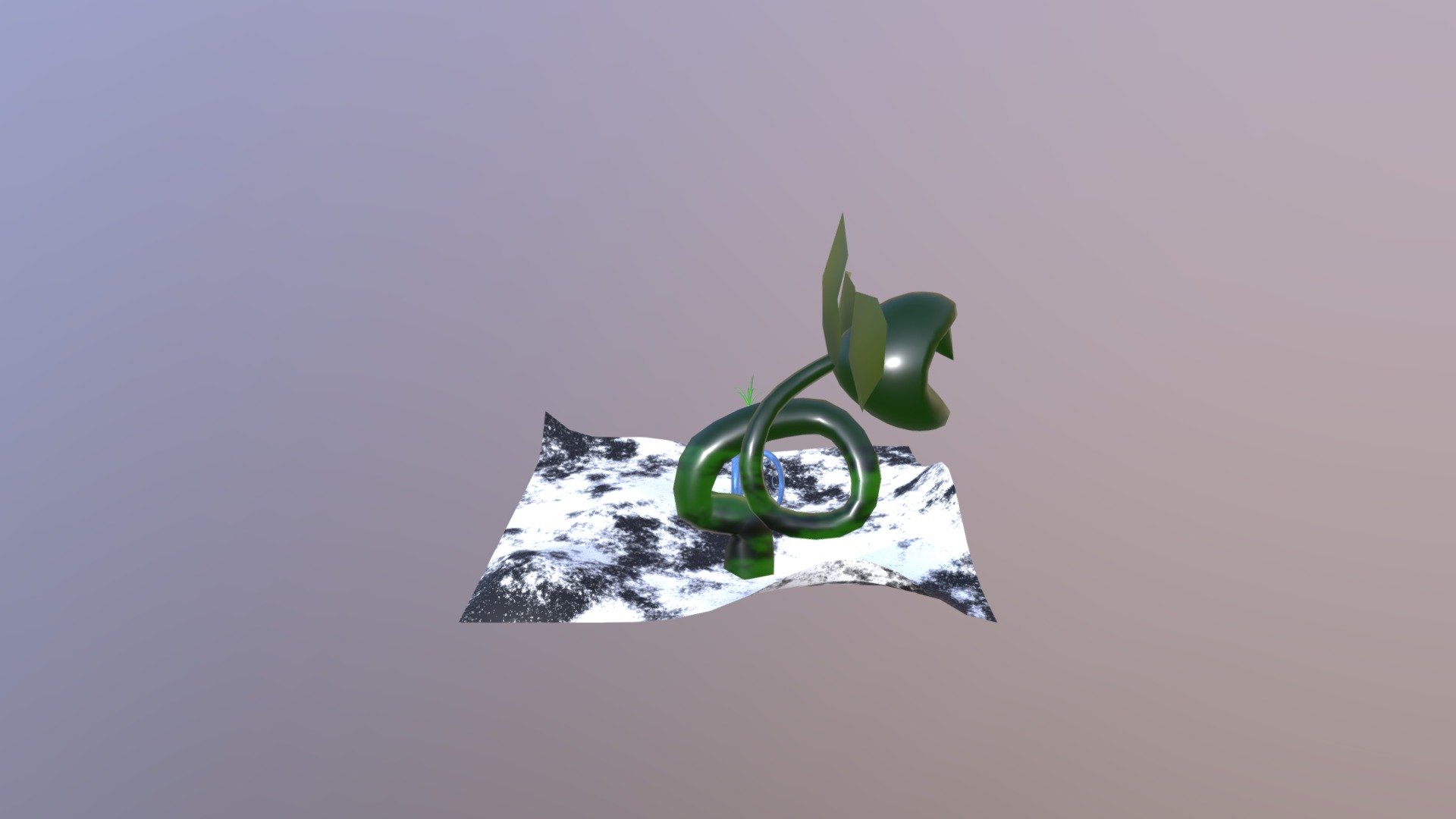 3 Alien Plants - 3D model by CalebWhite1999 [c4e5453] - Sketchfab