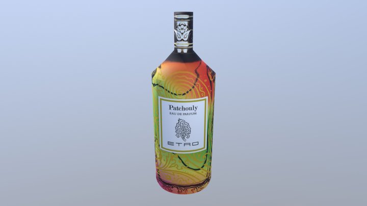 Bottiglia Lantichi 3D Model