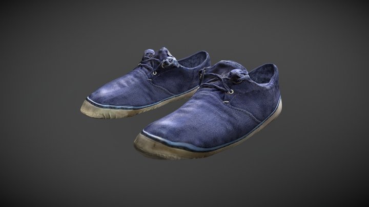 Blue suede shoes – Modelo 3D gratuito STL