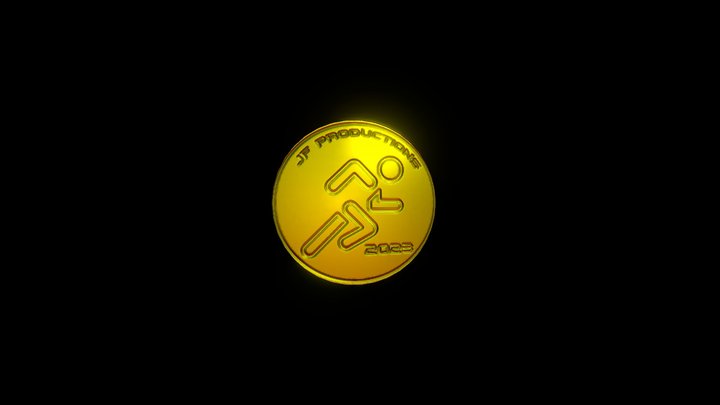 JF coin 3D Model