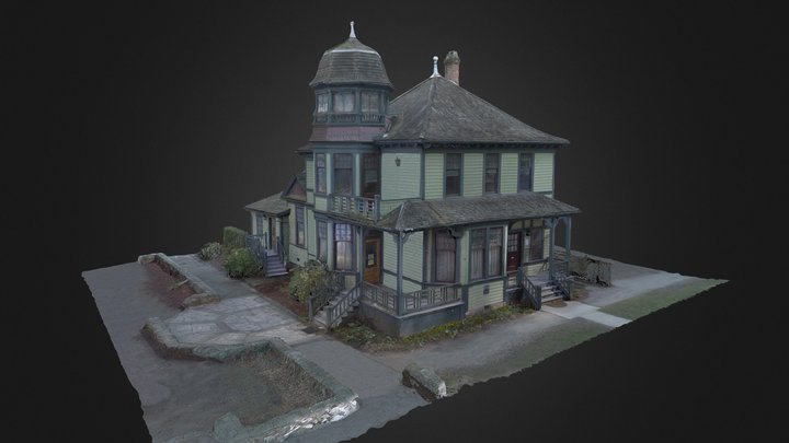 Victorian House 3D Model
